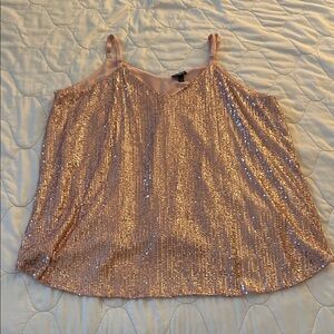 Torrid Pink Sequin Camisole